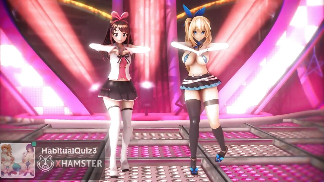 Mmd r18 χορός σεξ Ahegao 3d Hentai Kizuna AI & Mirai Akari Κατακτητής και σκληρό γαμήσι ομαδικό μεγάλος κώλος σέξι σαγηνευτικός