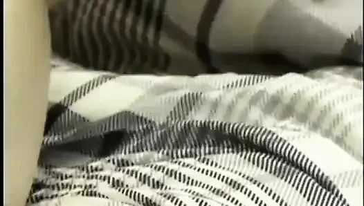 Rehaired floozie Allison Wyte with funny frecklings bends over sofa and caresses her twat hard with dildo