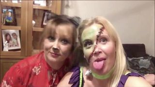 2 HORNY BLONDE MILFS WANT TO SUCK YOU OFF!
