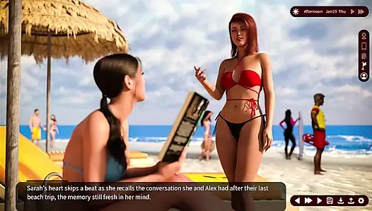 Whispers of Desire - Faithfull Path 10 Sarah Looks Amazing in Her 2 Piece Bikini