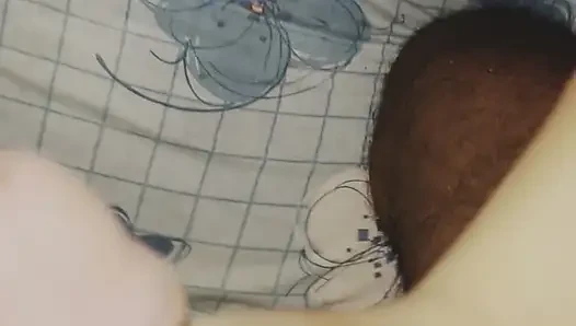 dirty slut giving deep throat blowjob