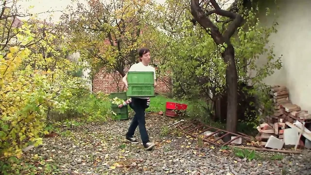 Crazy boys have hot oral and anal sex in the warehouse and cum violently