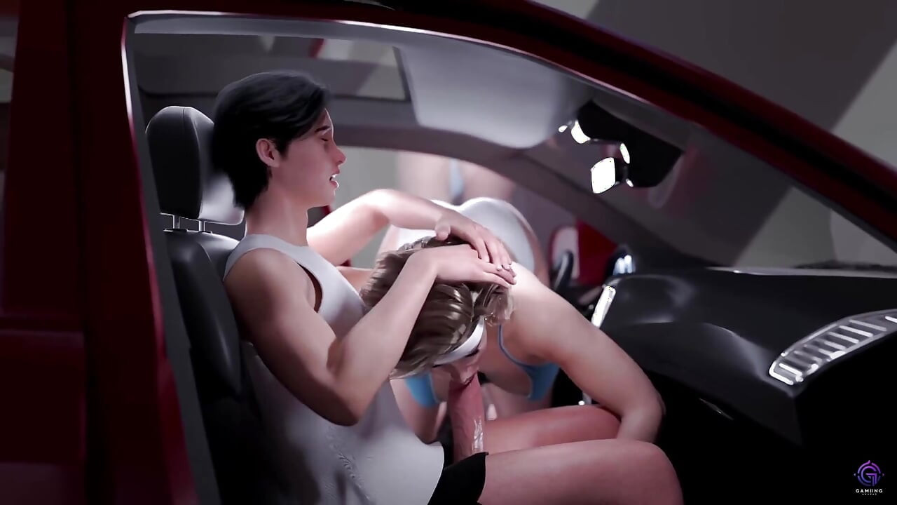 Kåta MILF styvmamma suger styvsonens stora kuk efter träning - 3D Hentai -spel - Apocalust