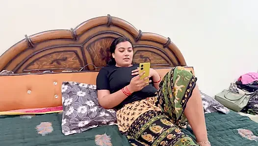 Bade ke jane ke baad chote ne bhabi ko akela dekh uthya mauke ka fayeda