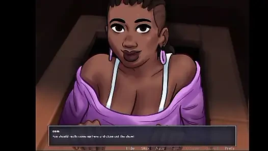 Büyük memeli orta yaşlı seksi kadın zenci öğretmen beni şaşırttı!! Herkesin içinde büyük sikimi emdi ve sonra sikiştik!!