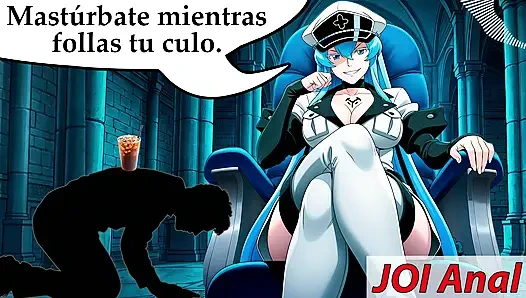 Spanisches audio ANAL WICHsanleitung für SEHR unterwürfig. Esdeath verwandelt Sie in ein spermagefäß.