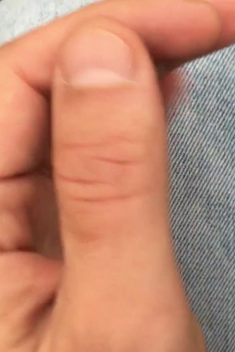 Hands Close up, Palms Close up, Cumshot on Both Hands