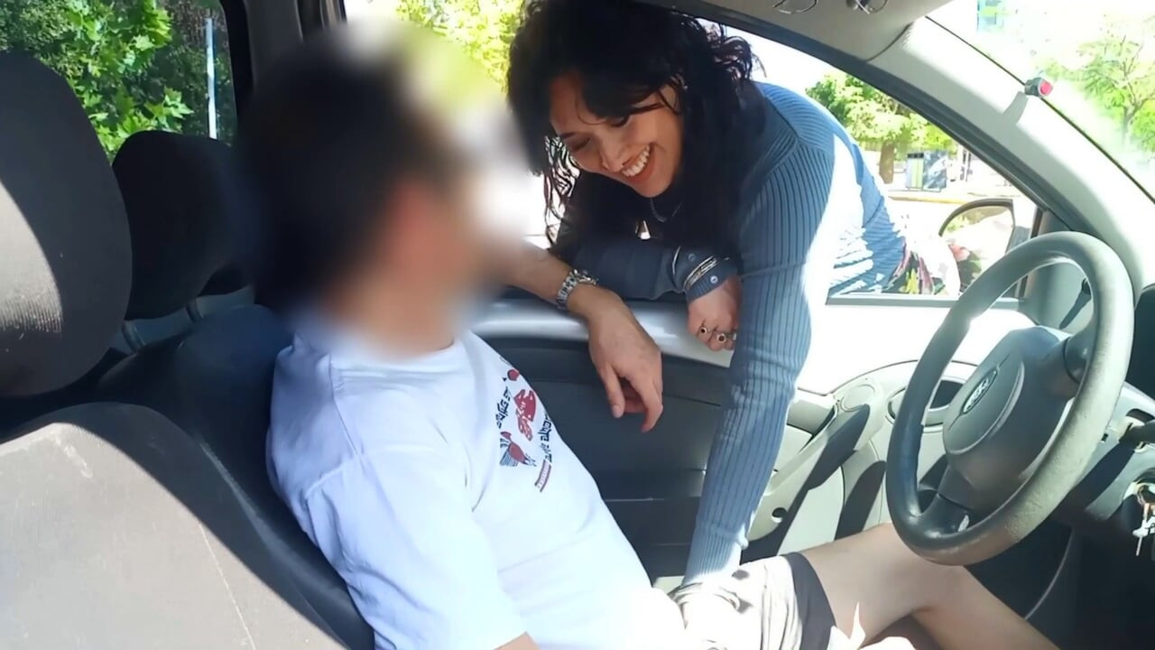 Challenge- Masturbating a stranger in public park