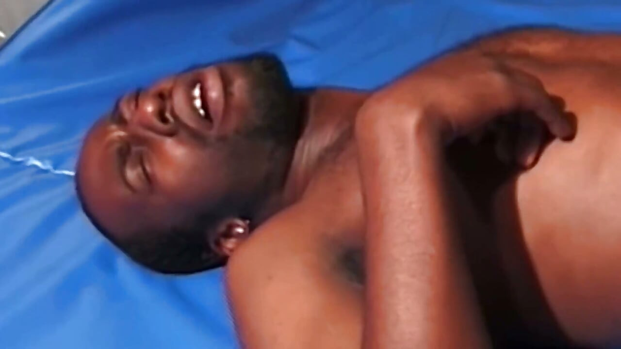 Brownie Nuts Scene-1_pair of Muscular Black Men Fuck Each Other's Anuses