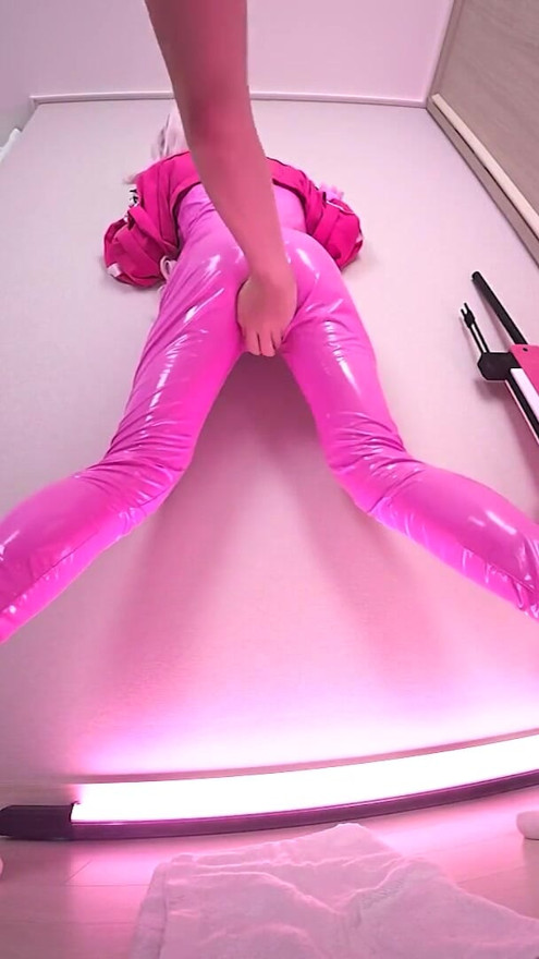 Enjoying cosplay fuck with Alice Latex suit, Goddess of Victory NIKKE Asian Hentai Shemale Femboy Trans | Clip 2