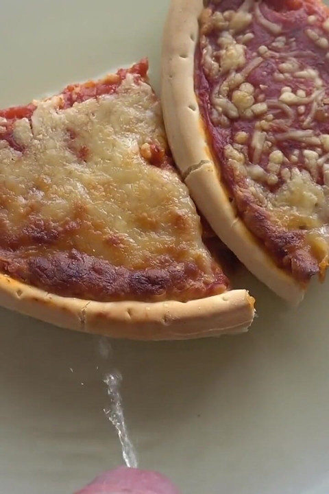 I Piss on a Pizza to Eat It