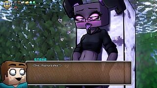 Minecraft horny craft - parte 13 - cachonda endergirl por loveskysan69