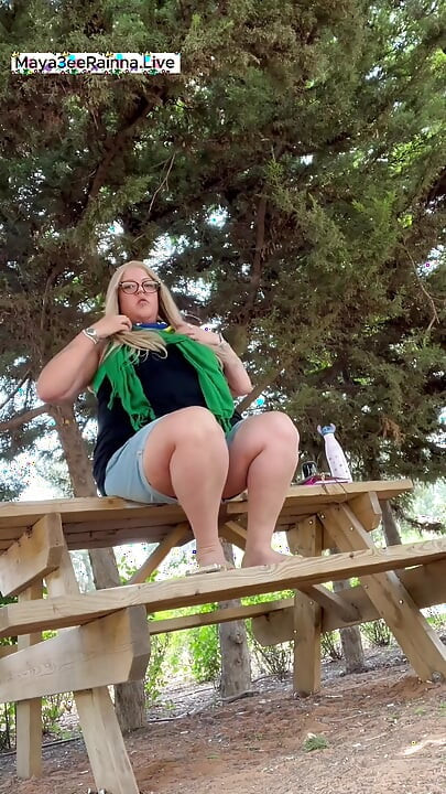 Brazilian BBW MILF Goddess Smoking Ritual in Nature