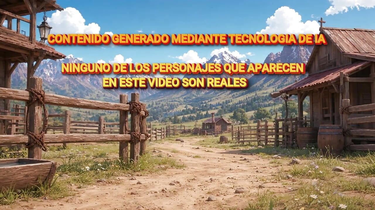 Sexo no rancho pornô em espanhol - IA pornô