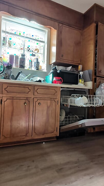 Cleaning My Kitchen