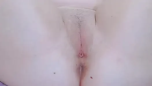 Memek sempurna close-up, tertutup dari dalam