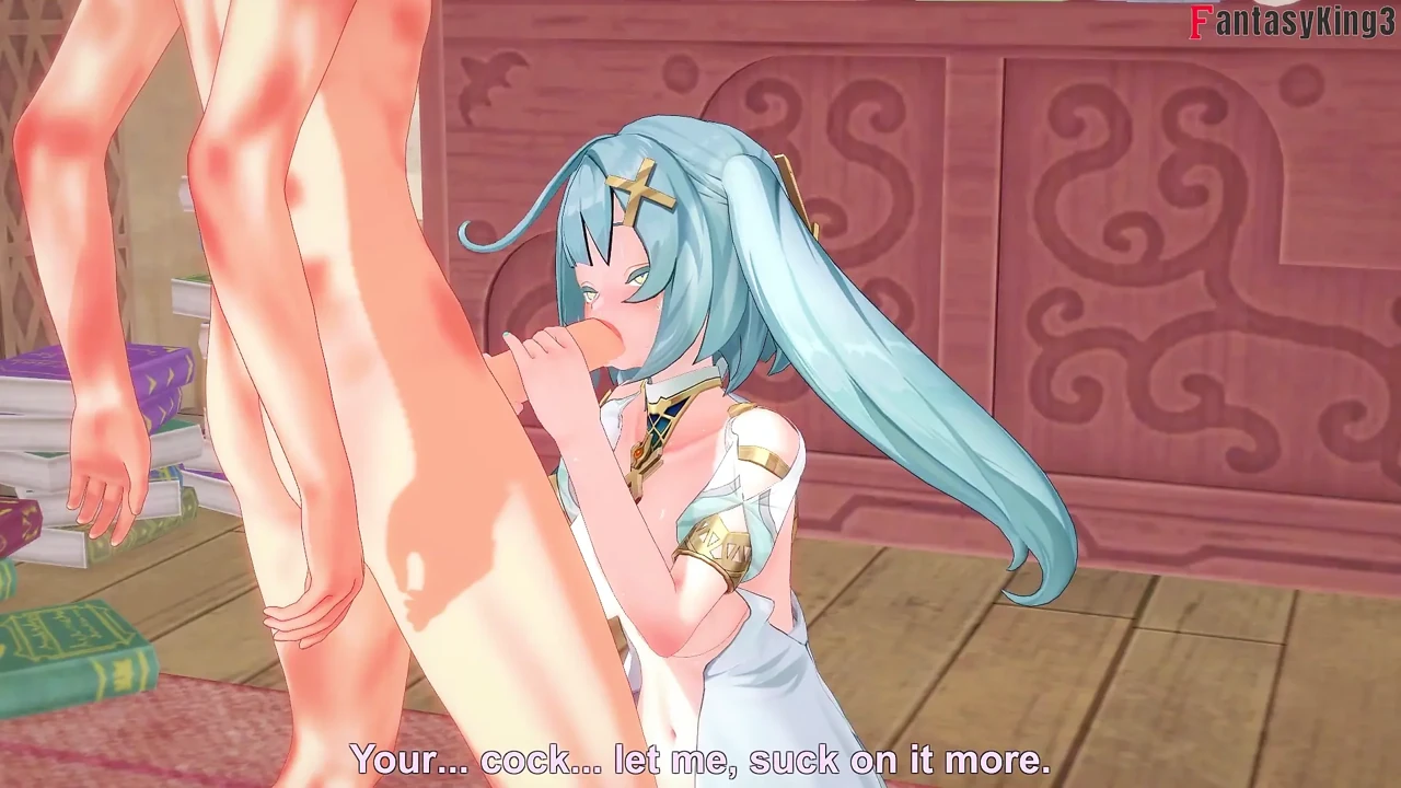 Faruzan blowjob - Genshin Impact