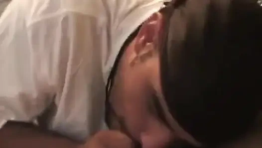 Two Horny Guys Suck Fat Stud's Big Hairy Cock