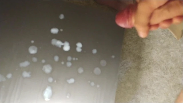 Big thick cock blowing a huge load--cumshot semen jizz dick