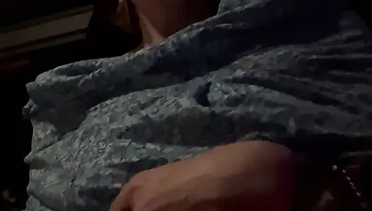 Tit flashing train striptease as I get ready for bed whilst on a 65 hour journey from L.A. to Chicago