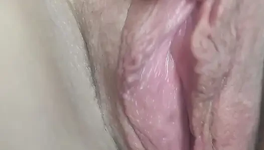 Hot amateur milf ,Wet pussy games with the piglet on the balcony
