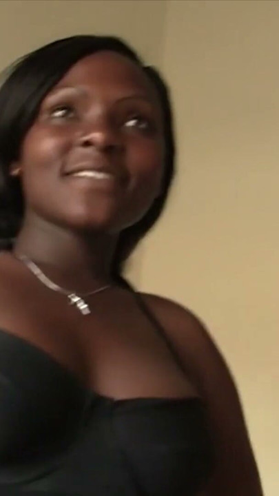 Fat Ass African Housewife Fucked Big Dick by White Boss After Work | Clip 1