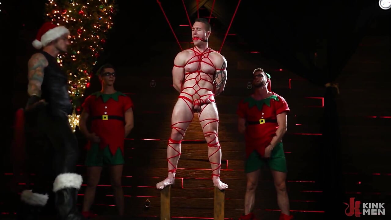 A Gift for My Stepfather: Master Santa Christian Wilde and His Elves Make Baxxx's Dreams Cum True