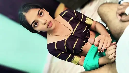 The Indian maid Fucked in Saree,Full Hindi Sex Video