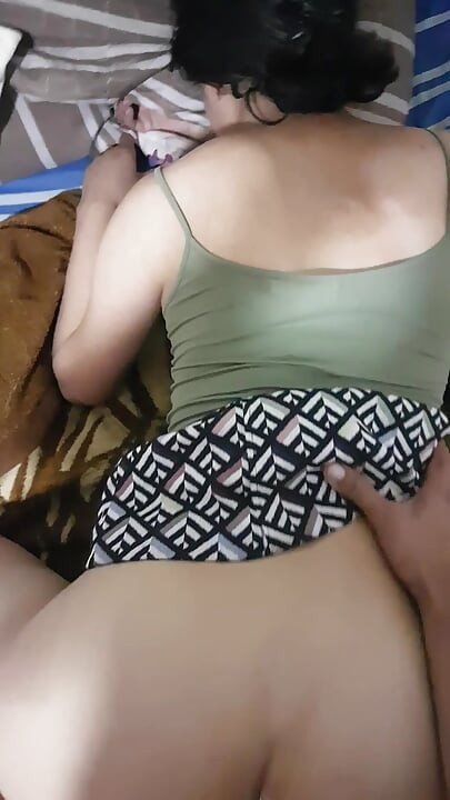 My stepbrother gives me a hard anal fuck