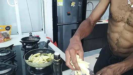 Cummy Bear ile yemek yapıyor