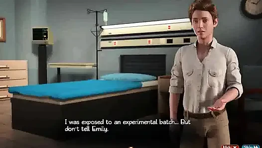 Treasure of Nadia: a very big cock, ass, and pussy fucking in the hospital ep 191