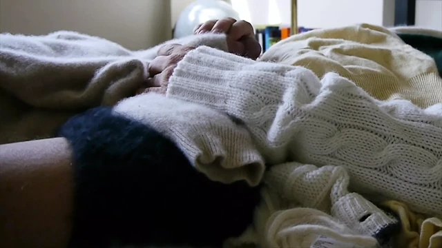 Sweater Fetish Play, sweater cum shots, masturbation with mohair, tennis sweater, cashmere, Angora Jumper fetish