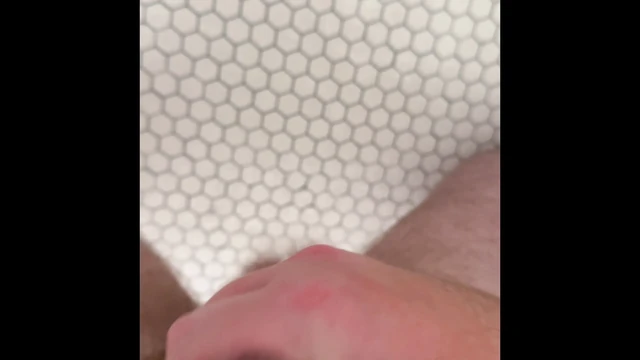 Masturbating in the shower