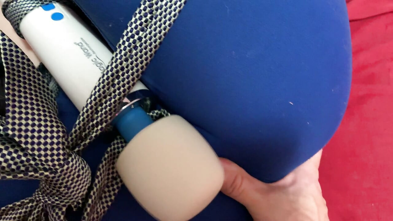 BDSM teen gets tied up and fingered with hitachi on clit