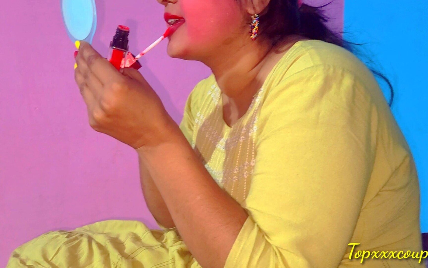Cute Bhabhi Twice Cum in Mouth Video Scene.