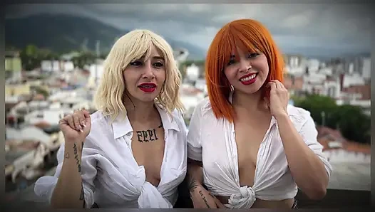 Anitta Miller ve Sweet Kimmi Ateşli Lezbiyen Karşılaşması Yaşıyor - Vagina ve Yoğun Popos Yemekleri