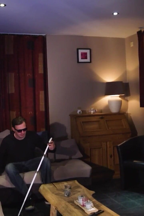 Lana Vegas Seduces and Gets Horny Pussy Railed Hard by Blind Man