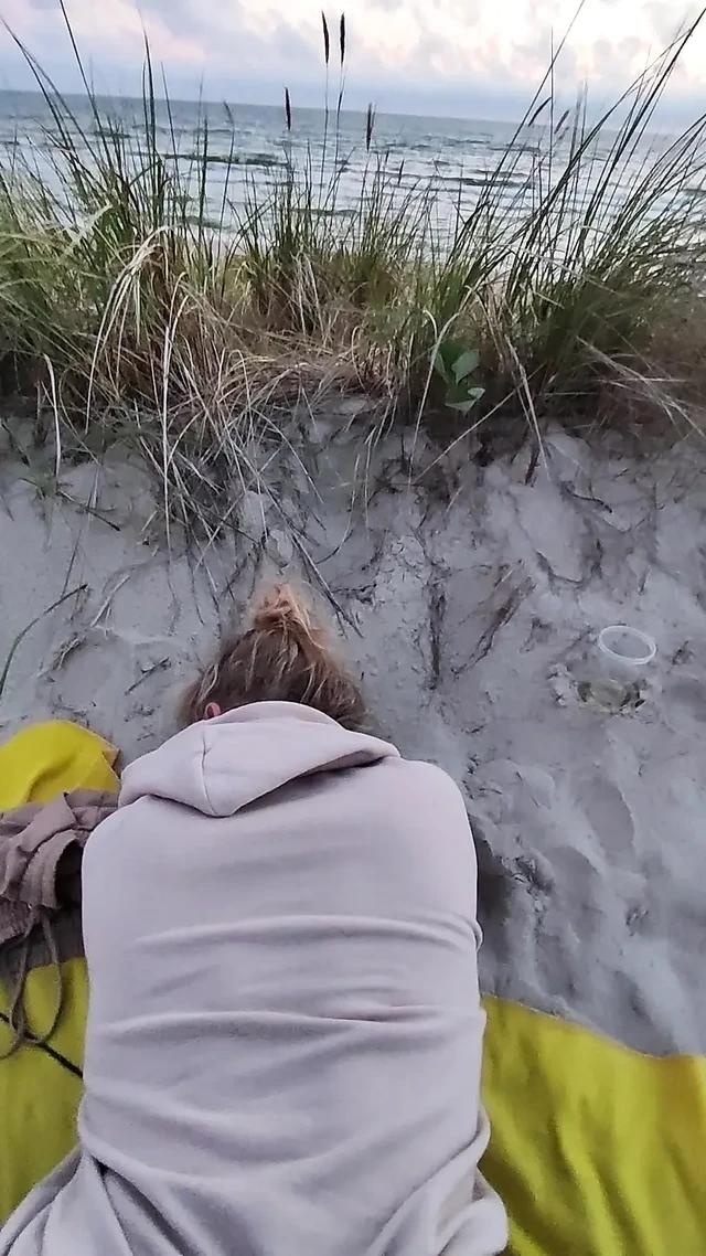 Nude beach, and I'm a fucking wife