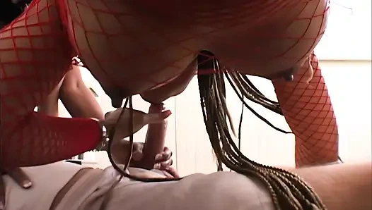 Interracial Threesome Fuck for Chloe