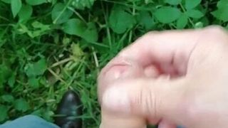 Ejaculation in a field