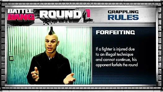 Ebony babe enjoys pleasuring guy's cock in the ring