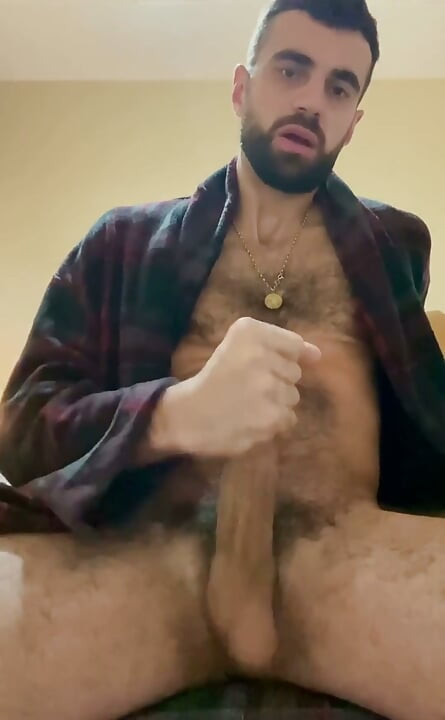 Busting a Huge Load Before Bed