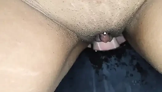 I Love Sucking Black Cock at the Gloryhole, I Got so Horny That I Even Gave Him My Ass!