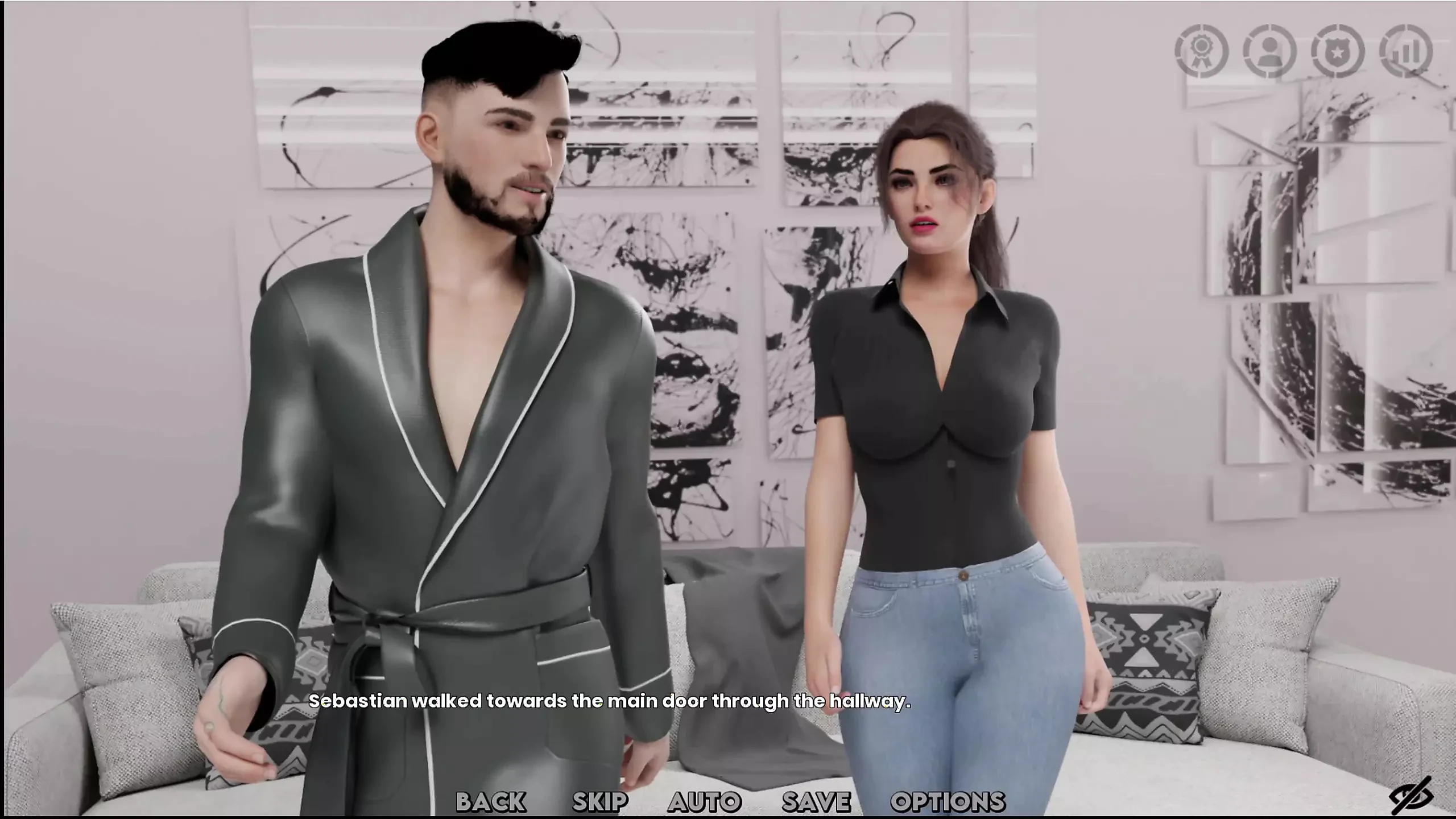 Insting tak nampak 2 - nicole dan tom lagi asik bersenang-senang di kamar mandi