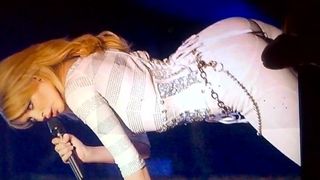 Wytrysk na dupie Kylie Minogue