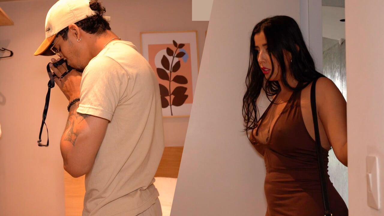 Stepson finds his stepmother's thongs and fantasizes about her big ass on top of him