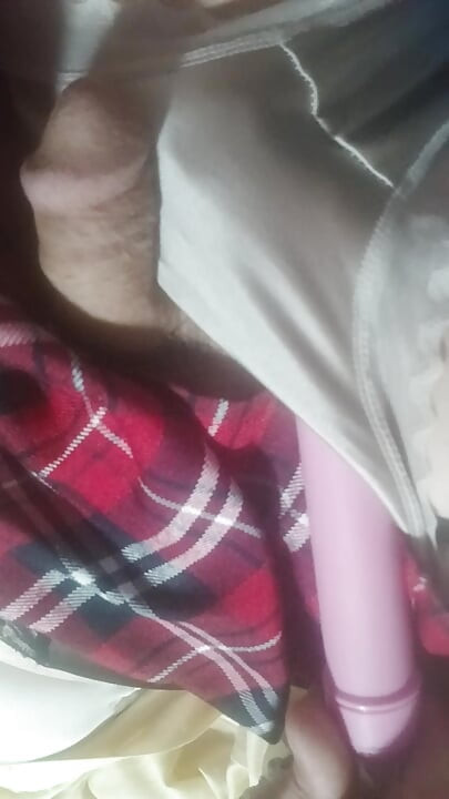 Panties boy playing