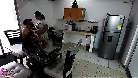 My horny boss offers me a reward in exchange for fucking him and sucking his cock every day - Porn