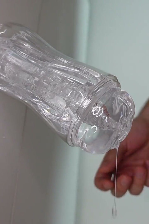 Watching It Disappear Deep Into the Clear Toy