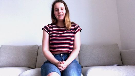 18 jähriges Teen erste Mal nackt! große Titten, BBW Teeny